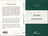 E-book, Etudes sur plotin, L'Harmattan