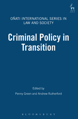 E-book, Criminal Policy in Transition, Hart Publishing