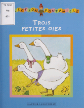 E-book, Trois petites oies, Gautier Languereau (réédition numérique FeniXX)