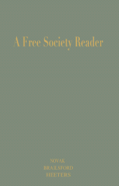 eBook, A Free Society Reader : Principles for the New Millennium, Lexington Books