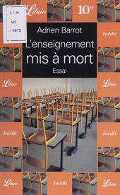 E-book, L'Enseignement mis à mort, Librio (réédition numérique FeniXX)