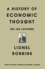 E-book, A History of Economic Thought : The LSE Lectures, Princeton University Press