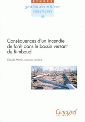 E-book, Conséquences d'un incendie de forêt dans le bassin versant du Rimbaud, Irstea