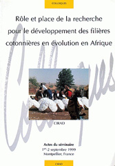 E-book, Rôle et place de la recherche pour le développement des filières cotonnières en évolution en Afrique, Éditions Quae