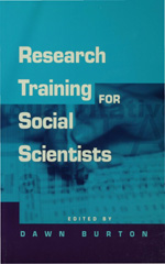 E-book, Research Training for Social Scientists : A Handbook for Postgraduate Researchers, Sage