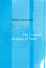 E-book, The Cultural Analysis of Texts, Lehtonen, Mikko, Sage