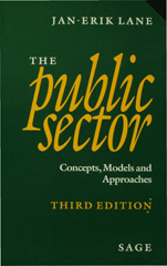 E-book, The Public Sector : Concepts, Models and Approaches, Sage