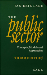 E-book, The Public Sector : Concepts, Models and Approaches, Lane, Jan-Erik, Sage