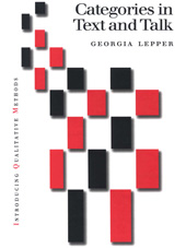 E-book, Categories in Text and Talk : A Practical Introduction to Categorization Analysis, Lepper, Georgia, SAGE Publications Ltd