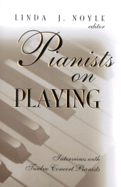 E-book, Pianists on playing : interviews with twelve concert pianists, Scarecrow Press