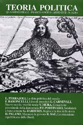 Artikel, Nuovo secolo, vecchie teorie, Franco Angeli
