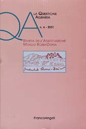 Fascicolo, QA : Rivista dell'Associazione Rossi-Doria. Fascicolo 4, 2001, Franco Angeli