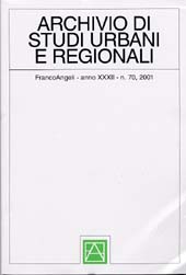 Issue, Archivio di studi urbani e regionali. n. 70, 2001, Franco Angeli