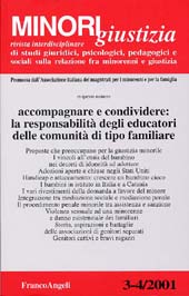 Artikel, Qualche riflessione sui modelli di affidamento e adozione accolti nell'ordinamento italiano, Franco Angeli