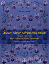 Capítulo, Fonti per lo studio della popolazione studentesca in Toscana alla metà del secolo XIX : alcuni risultati su Pisa, CLUEB