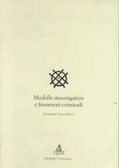E-book, Modello investigativo e fenomeni criminali, Gallitelli, Leonardo, 1948-, CLUEB
