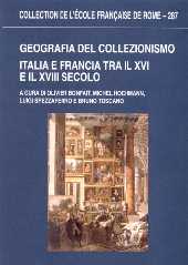Chapter, Il collezionismo d'arte a Parma dal XVI al XVIII secolo : rassegna di studi e conclusioni preliminari, École française de Rome