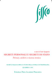 Chapitre, Fascicoli e archivi segreti, European press academic publishing