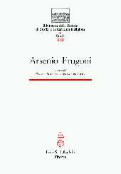 Chapter, Saluto del Direttore della Scuola Normale Superiore di Pisa alla giornata in memoria di Arsenio Frugoni, L.S. Olschki