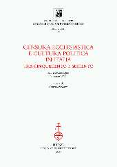 Kapitel, Nunziature apostoliche e censure ecclesiastiche, L.S. Olschki