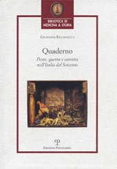 eBook, Quaderno : peste, guerra e carestia nell'Italia del Seicento, Baldinucci, Giovanni, 16th cent, Polistampa