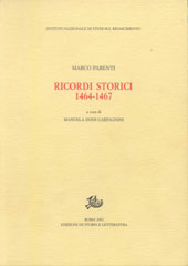 Chapter, Ricordi storici 1464-1467 - Cattura e morte di Jacopo Piccinino, Edizioni di storia e letteratura