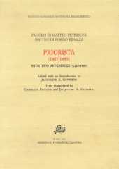 Chapter, The Priorista [cc. 157v-162r], Edizioni di storia e letteratura