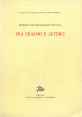 E-book, Tra Erasmo e Lutero, De Michelis Pintacuda, Fiorella, Edizioni di storia e letteratura