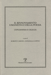 Chapter, Prime indagini sulla tradizione degli Eroticon libri di Tito Vespasiano Strozzi, Polistampa