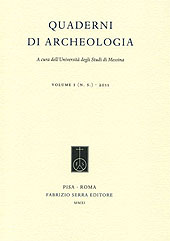 Fascicule, Quaderni di Archeologia : 14, 2024, Fabrizio Serra