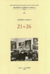 E-book, 21 + 26, Casella, Alfredo, 1883-1947, L.S. Olschki