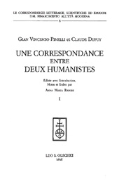 E-book, Une correspondance entre deux humanistes, Pinelli, Gian Vincenzo, L.S. Olschki