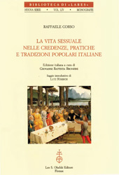 E-book, La vita sessuale nelle credenze, pratiche e tradizioni popolari italiane, L.S. Olschki