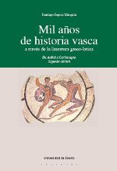 E-book, Mil años de historia vasca a través de la literatura greco-latina : (de Aníbal a Carlomagno), Universidad de Deusto