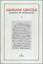 E-book, Lezioni di pedagogia, Gentile, Giovanni, 1875-1944, Le Lettere