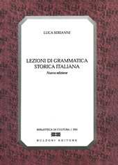 eBook, Lezioni di grammatica storica italiana : nuova edizione, Bulzoni