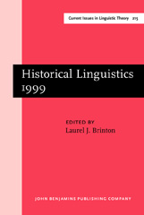 E-book, Historical Linguistics 1999, John Benjamins Publishing Company