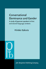 E-book, Conversational Dominance and Gender, Itakura, Hiroko, John Benjamins Publishing Company