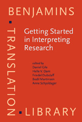 eBook, Getting Started in Interpreting Research, John Benjamins Publishing Company