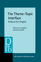 eBook, The Theme-Topic Interface, Gómez González, María de los Ángeles, John Benjamins Publishing Company
