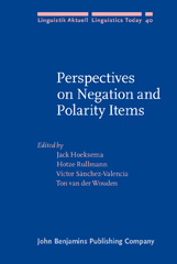 E-book, Perspectives on Negation and Polarity Items, John Benjamins Publishing Company