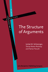 E-book, The Structure of Arguments, Schlesinger, Izchak M., John Benjamins Publishing Company