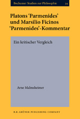 eBook, Platons 'Parmenides' und Marsilio Ficinos 'Parmenides'-Kommentar, Malmsheimer, Arne, John Benjamins Publishing Company