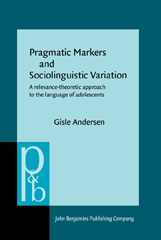 E-book, Pragmatic Markers and Sociolinguistic Variation, John Benjamins Publishing Company