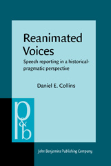 E-book, Reanimated Voices, Collins, Daniel E., John Benjamins Publishing Company
