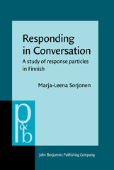 E-book, Responding in Conversation, John Benjamins Publishing Company