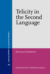 E-book, Telicity in the Second Language, John Benjamins Publishing Company