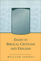 E-book, Essays in Biblical Criticism and Exegesis, Sanday, William, Bloomsbury Publishing
