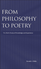 E-book, From Philosophy to Poetry, Childs, Donald J., Bloomsbury Publishing