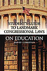 E-book, Landmark Congressional Laws on Education, Bloomsbury Publishing